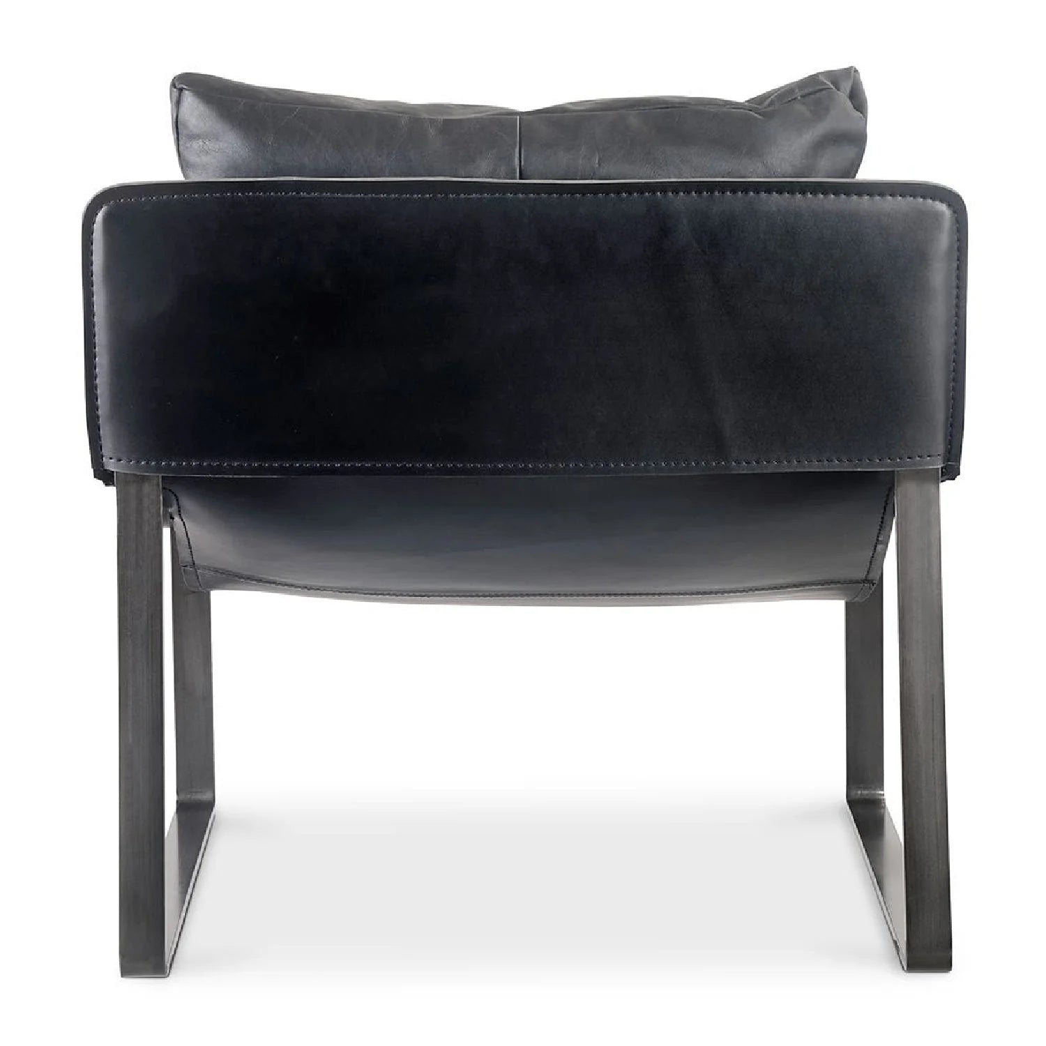 Luxury Modern Classic Leather Accent Chair Modern Italian Style for Villa