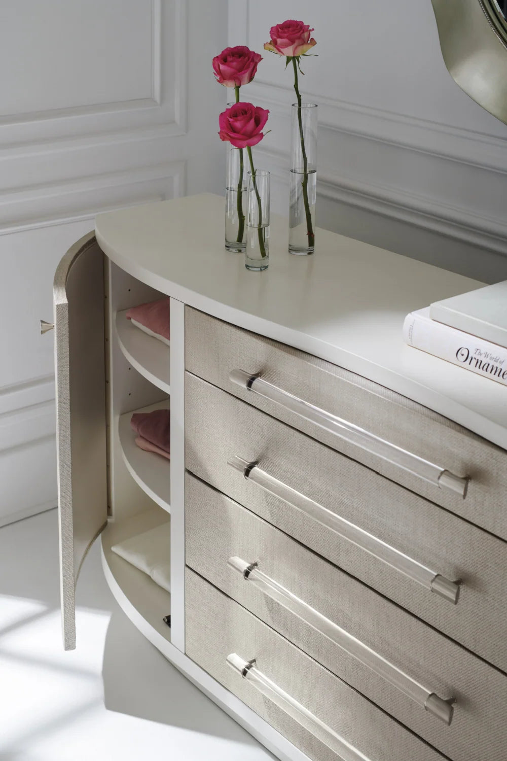 Luxury Modern Clear To Me Dresser European Style for Villa