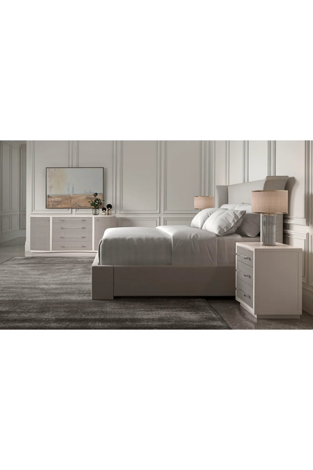 Luxury Modern Clear To Me Dresser European Style for Villa