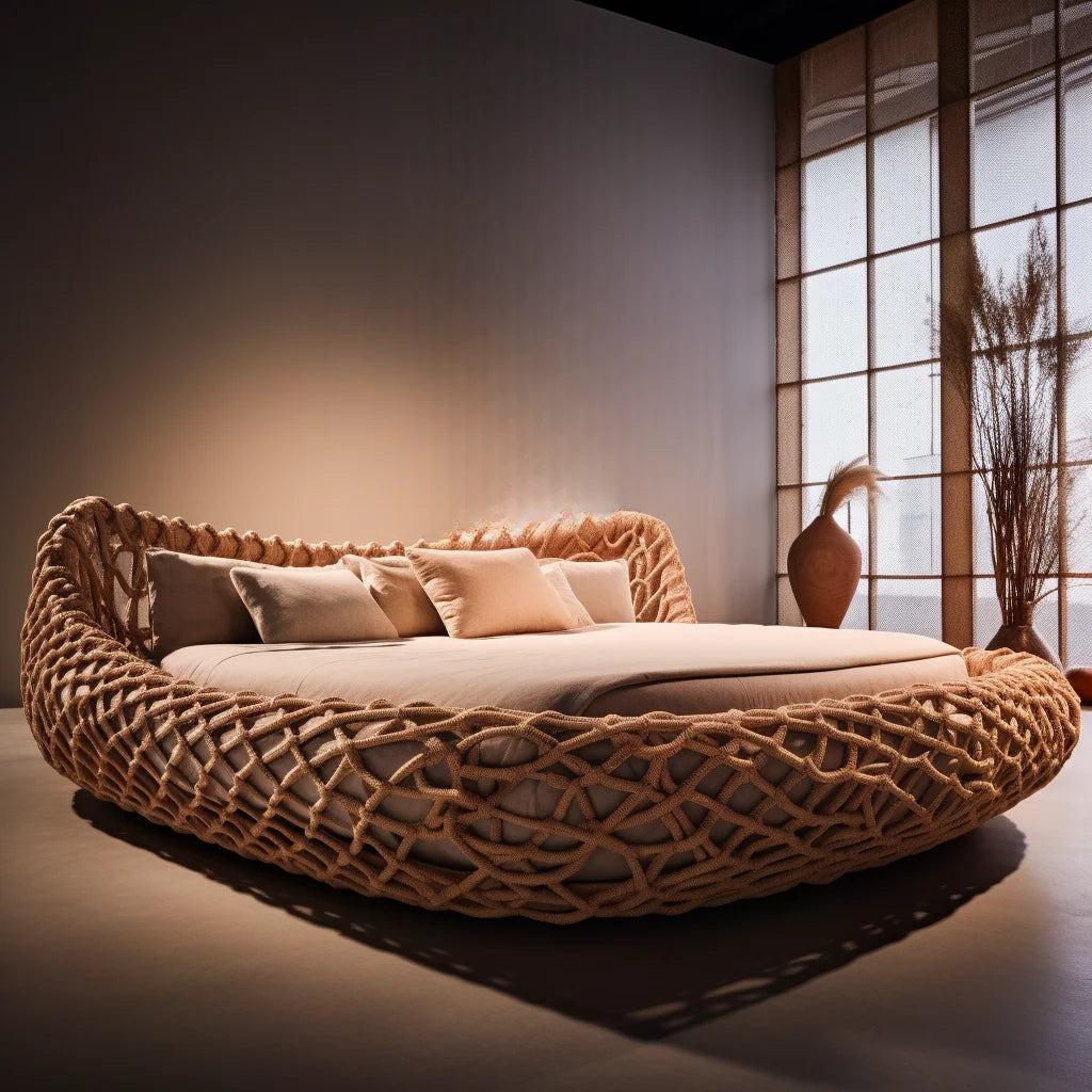 Luxury Modern Cocoon Bed European Style for Villa