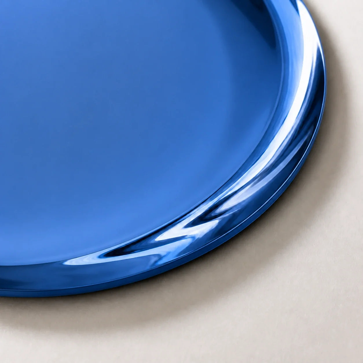 Luxury Modern Concave Blue Mirror European Style for Villa