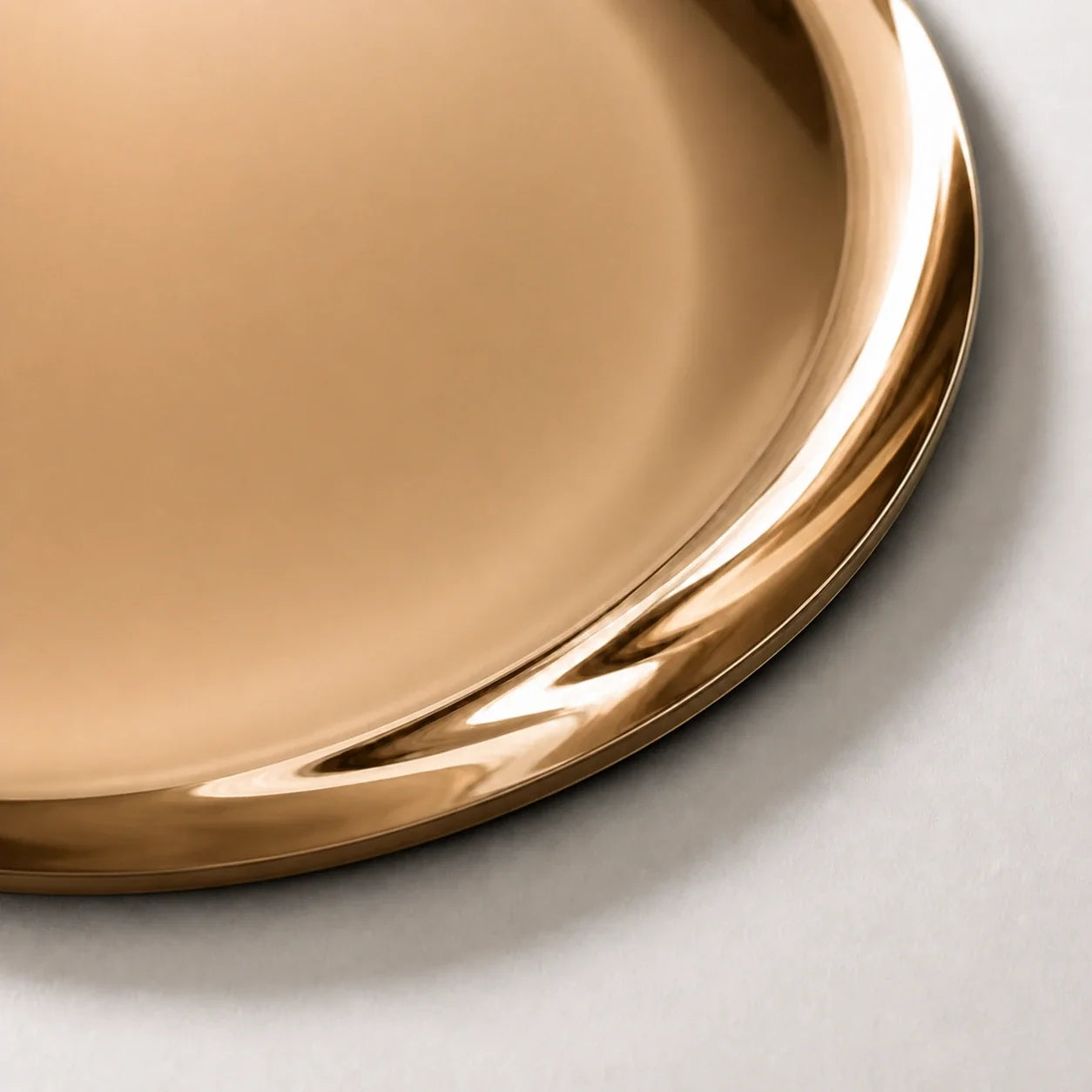 Luxury Modern Concave Bronze Mirror European Style for Villa