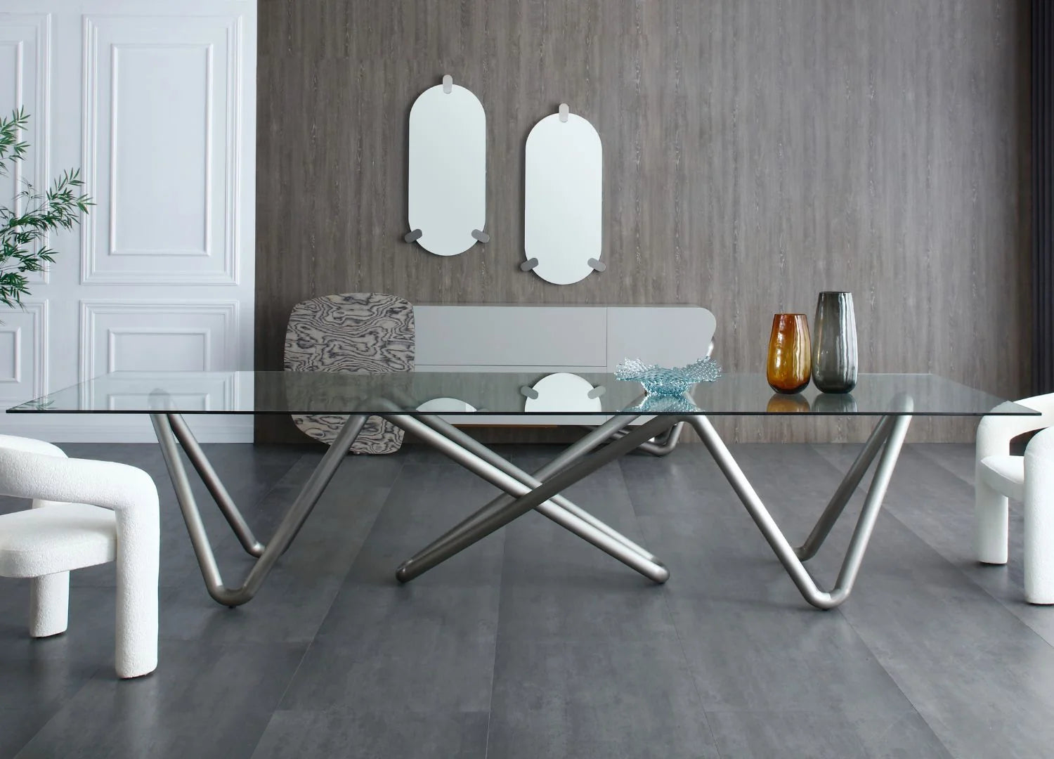 Luxury Modern Conda Dining Table European Style for Villa