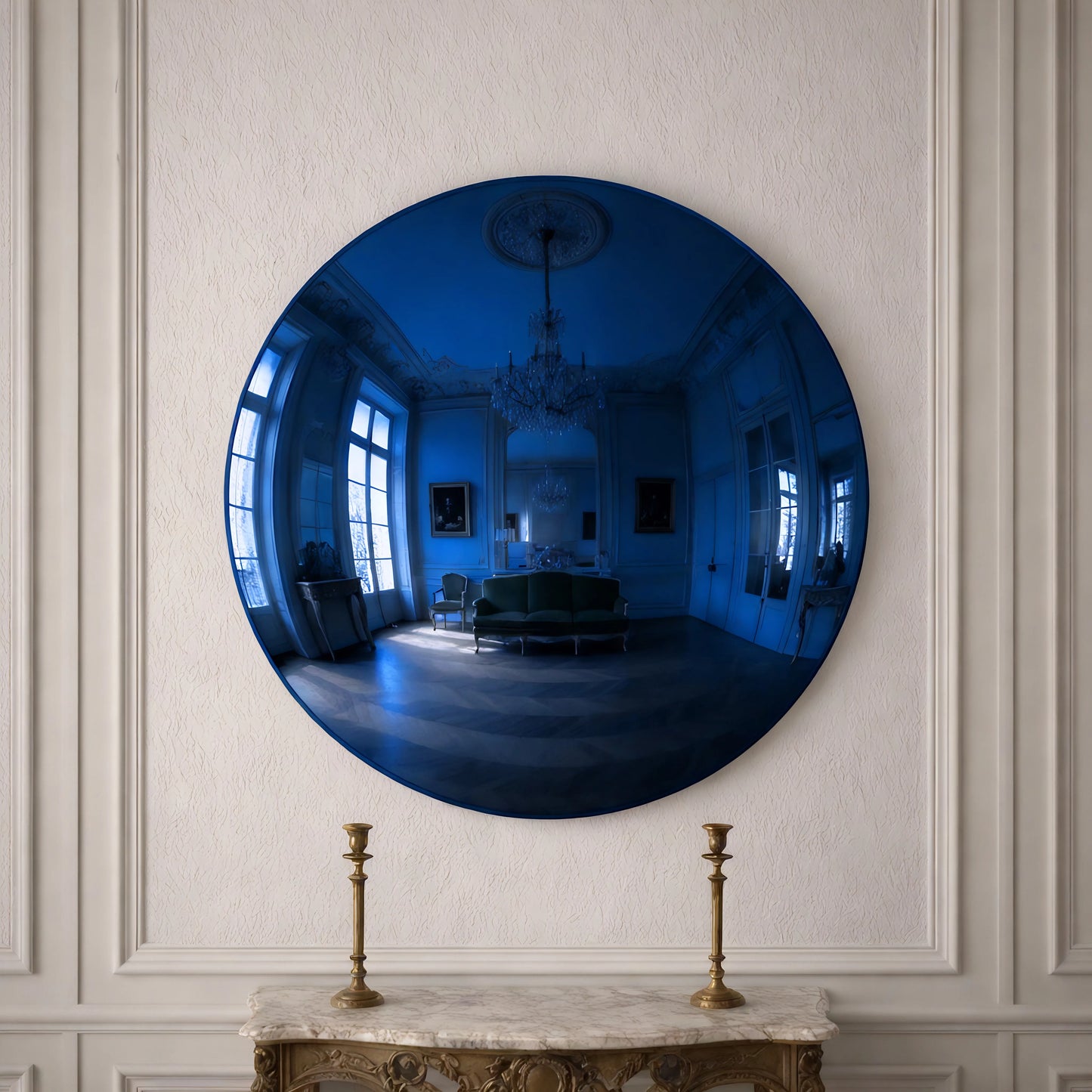 Luxury Modern Convex Mirror European Style for Villa