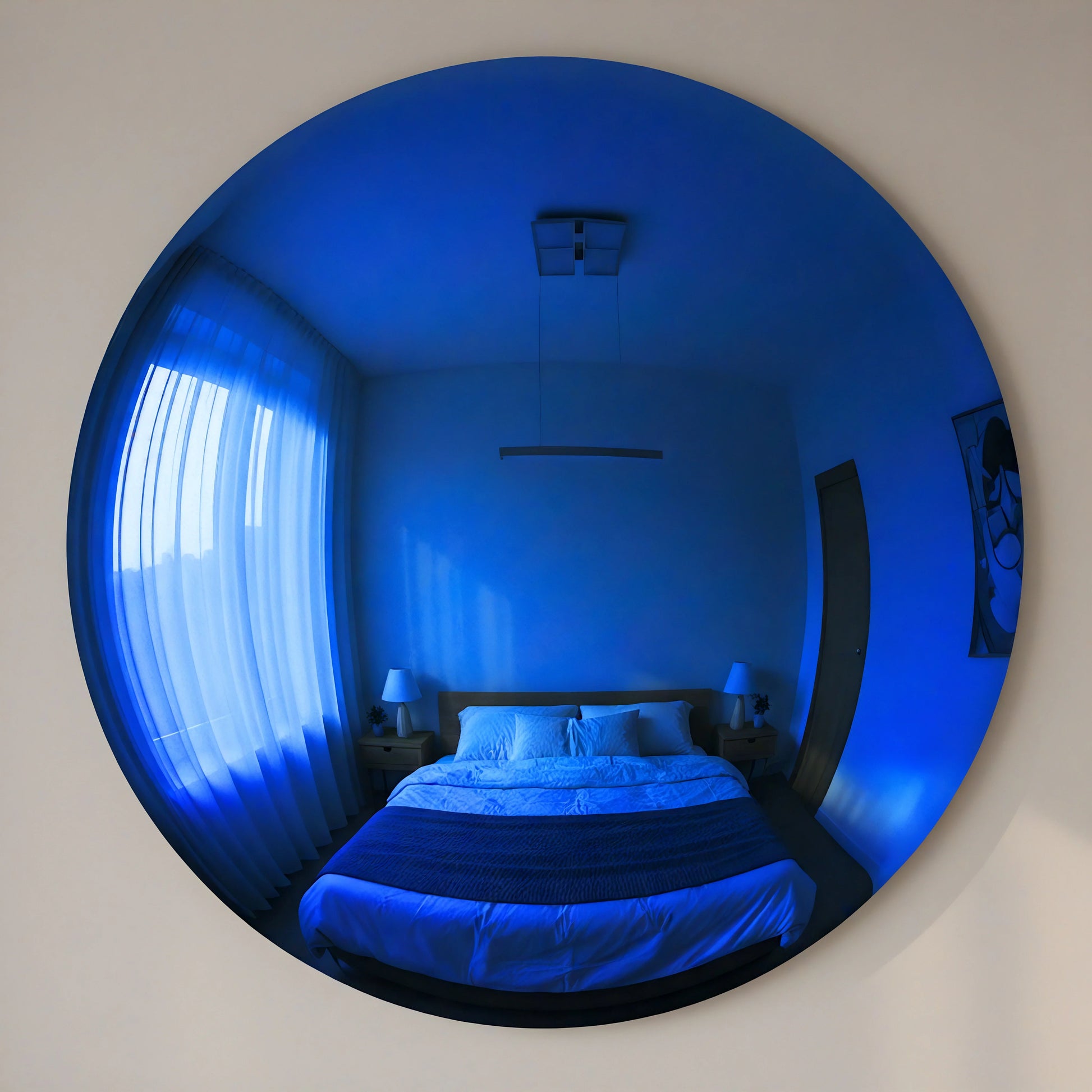 Luxury Modern Convex Mirror European Style for Villa