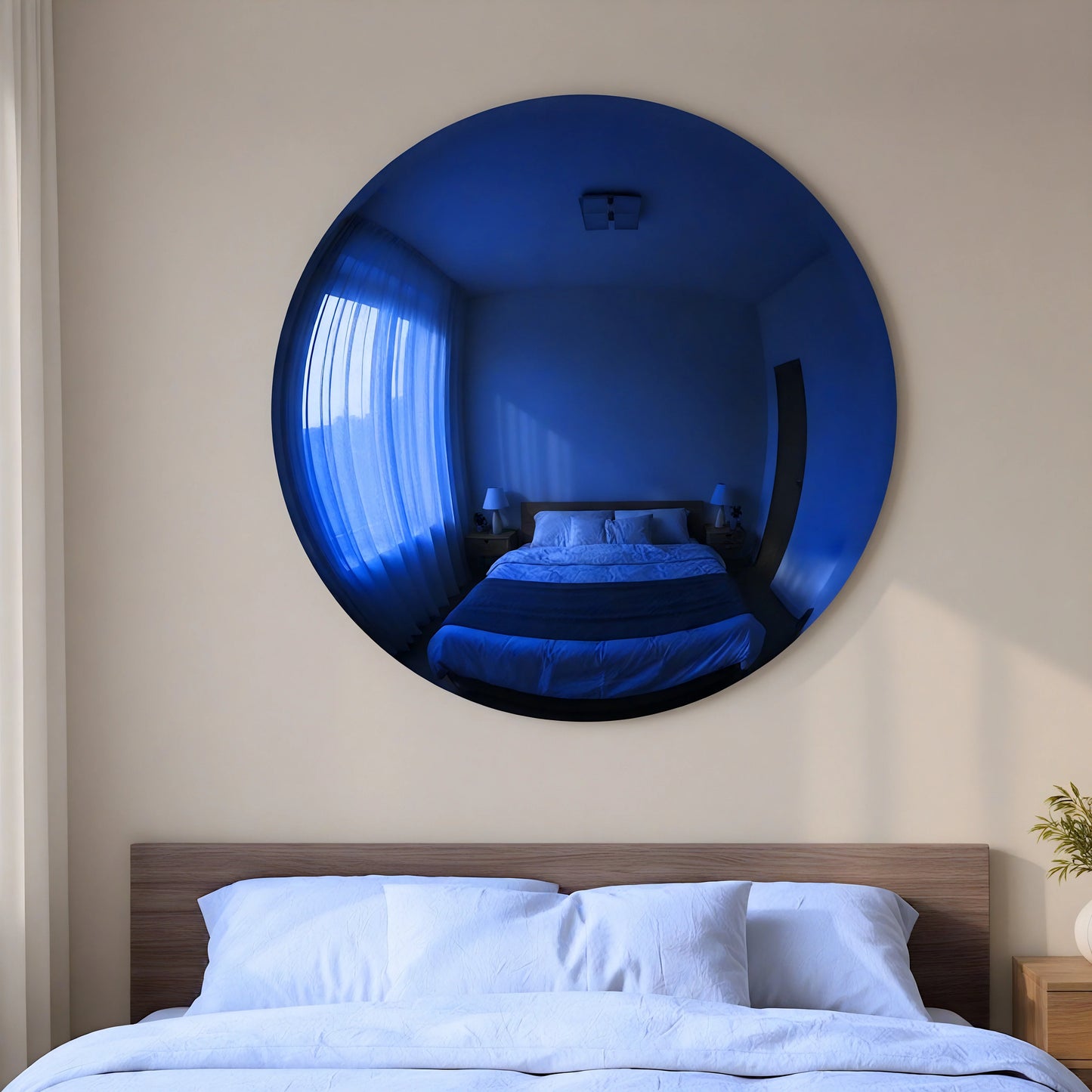 Luxury Modern Convex Mirror European Style for Villa