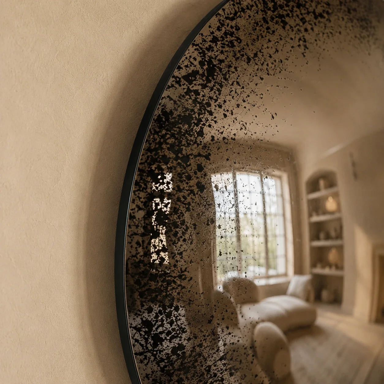 Luxury Modern Convex Mirror European Style for Villa