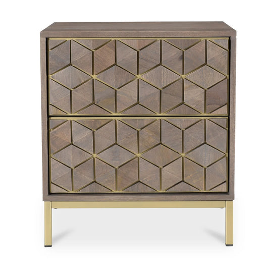 Luxury Modern Corolla Nightstand European Style for Villa
