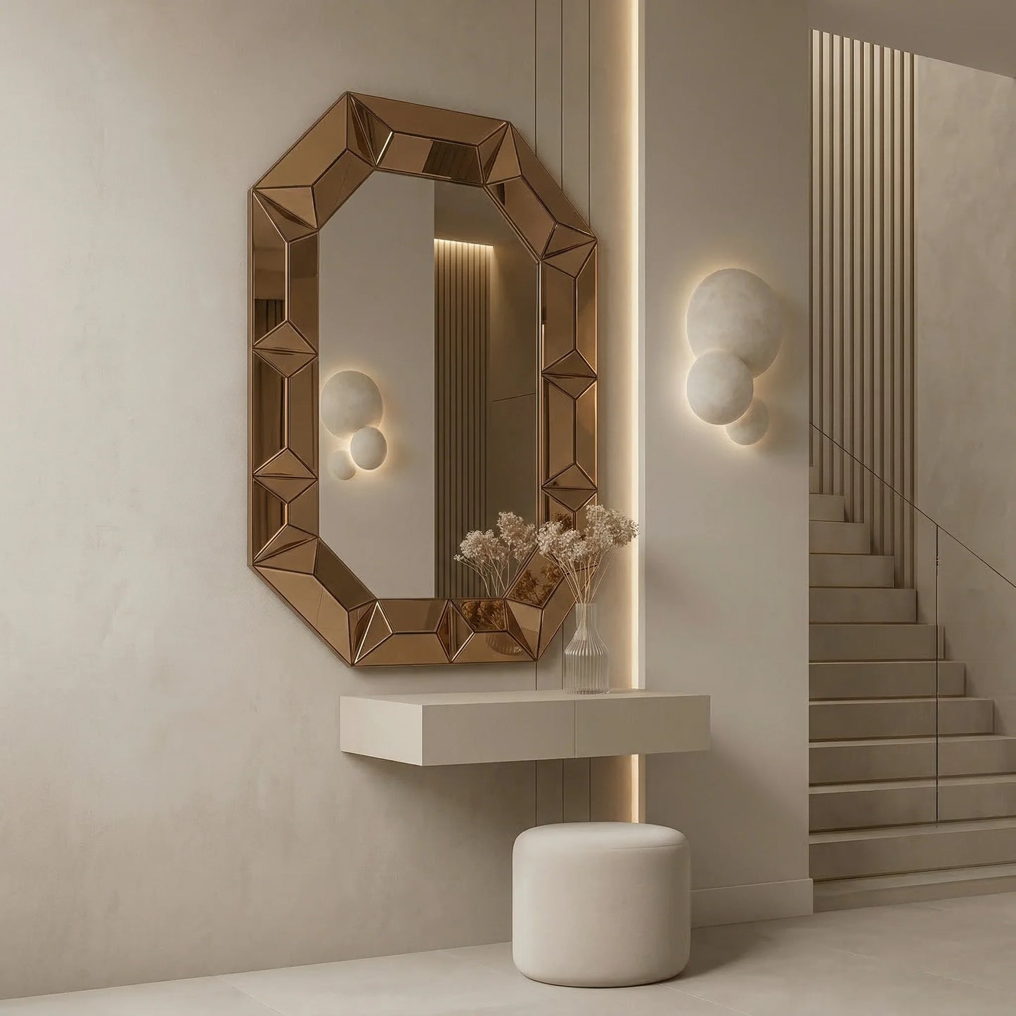 Luxury Modern Cosmo Mirror European Style for Villa
