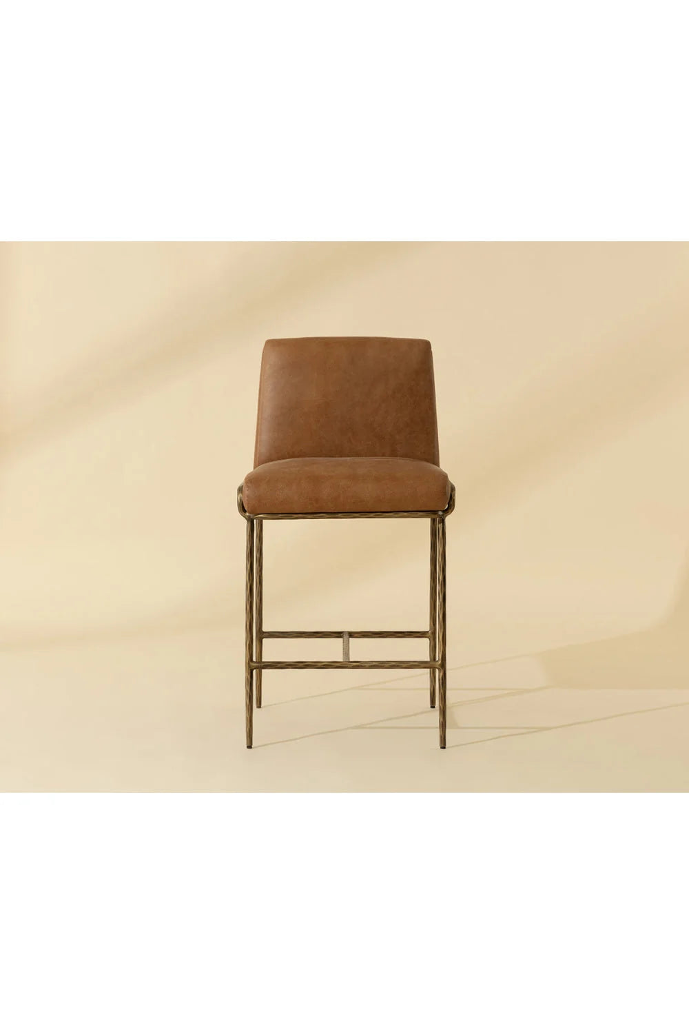 Luxury Modern Curved Counter Stool European Style for Villa