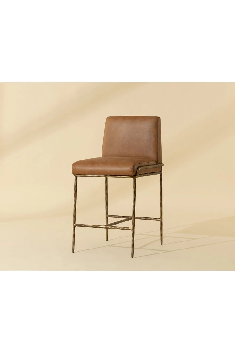 Luxury Modern Curved Counter Stool European Style for Villa