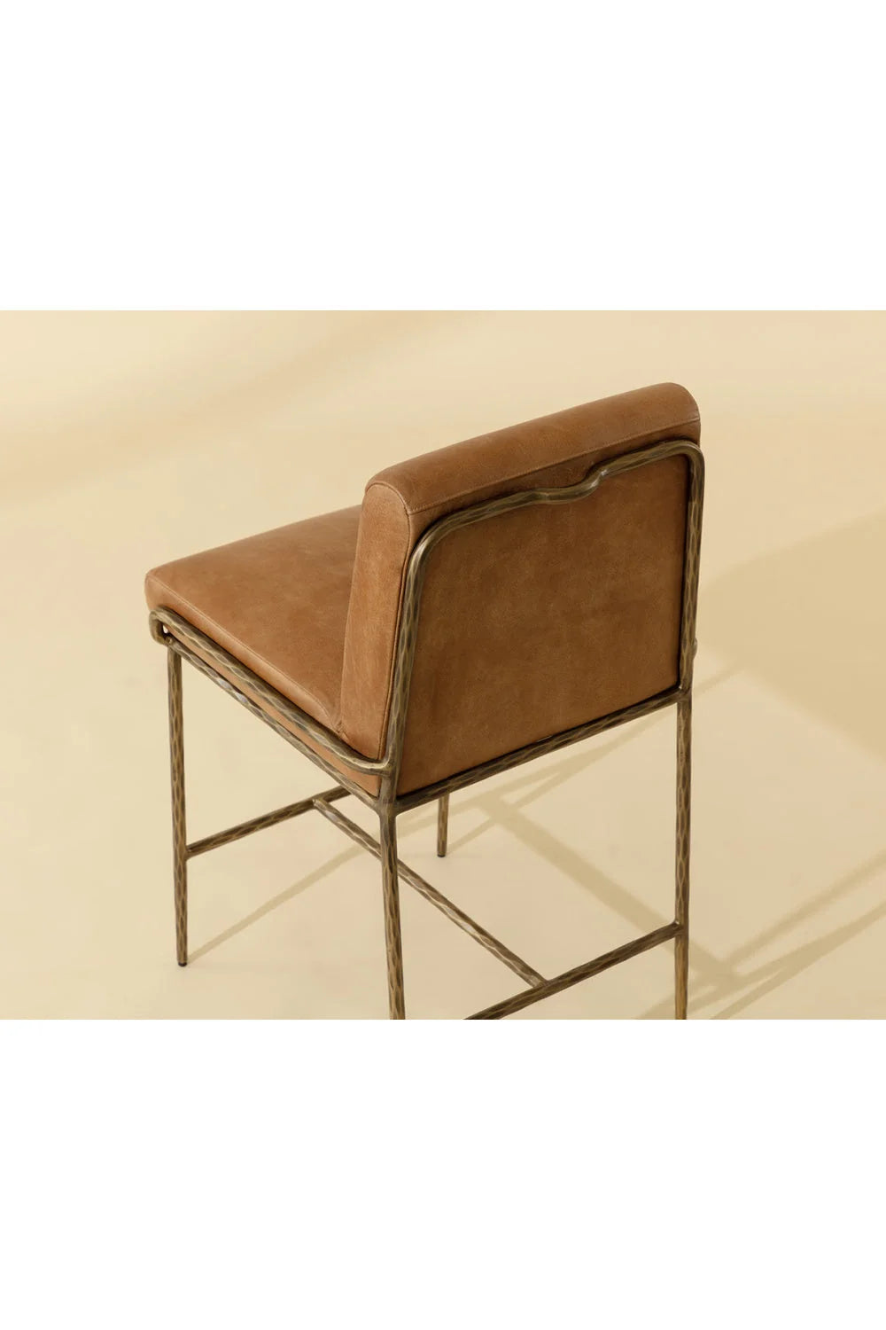 Luxury Modern Curved Counter Stool European Style for Villa