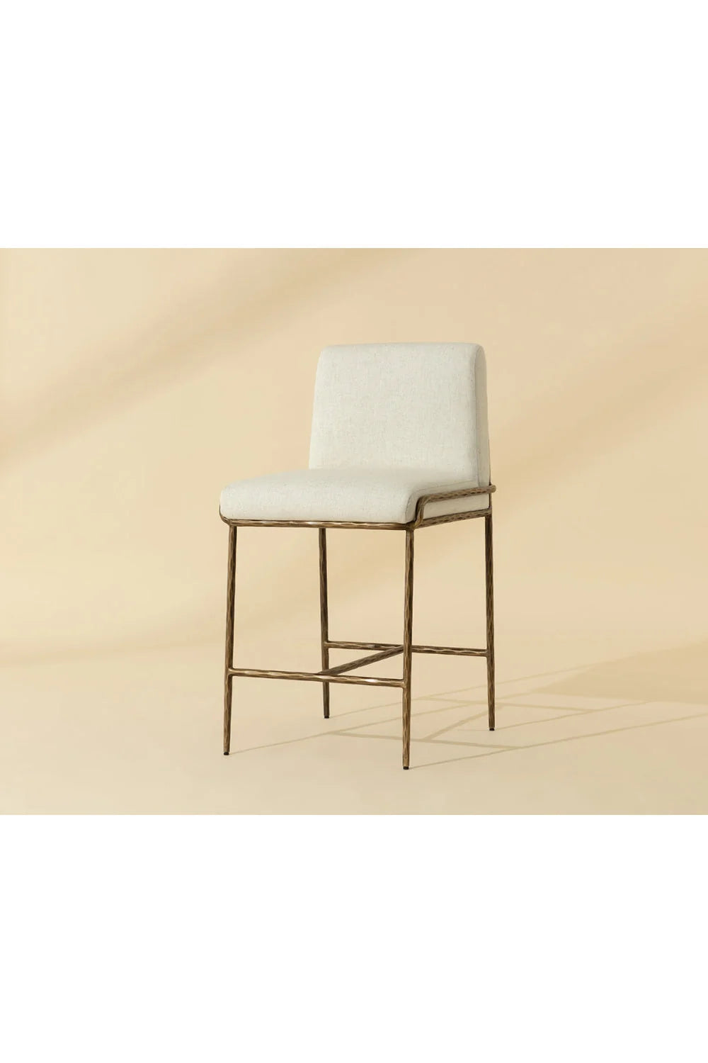 Luxury Modern Curved Counter Stool European Style for Villa