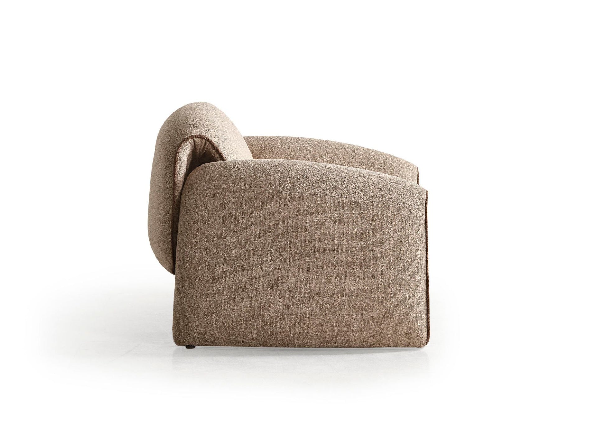 Luxury Modern Curves Accent Chair European Style for Villa