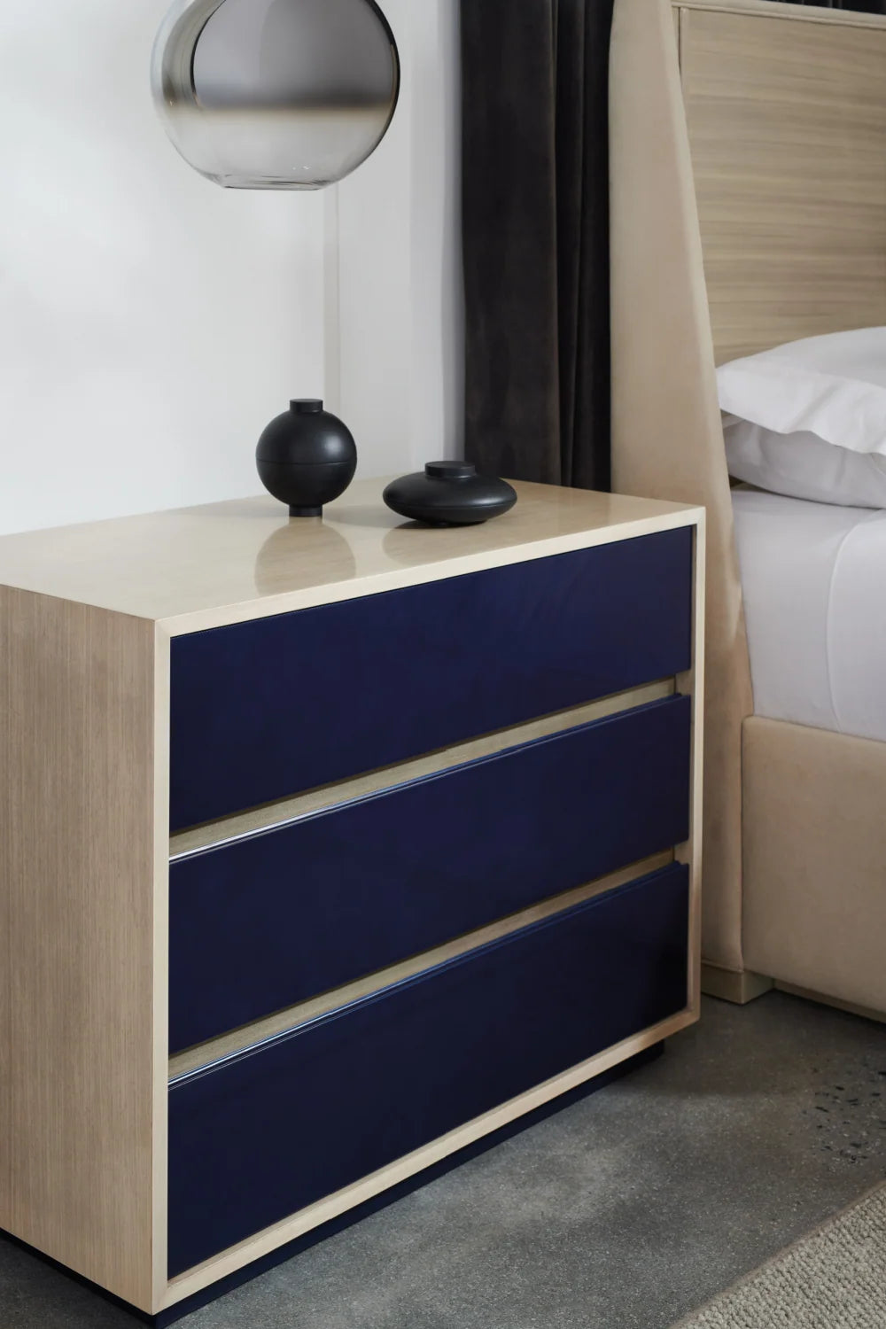 Luxury Modern Da Vita Nightstand European Style for Villa