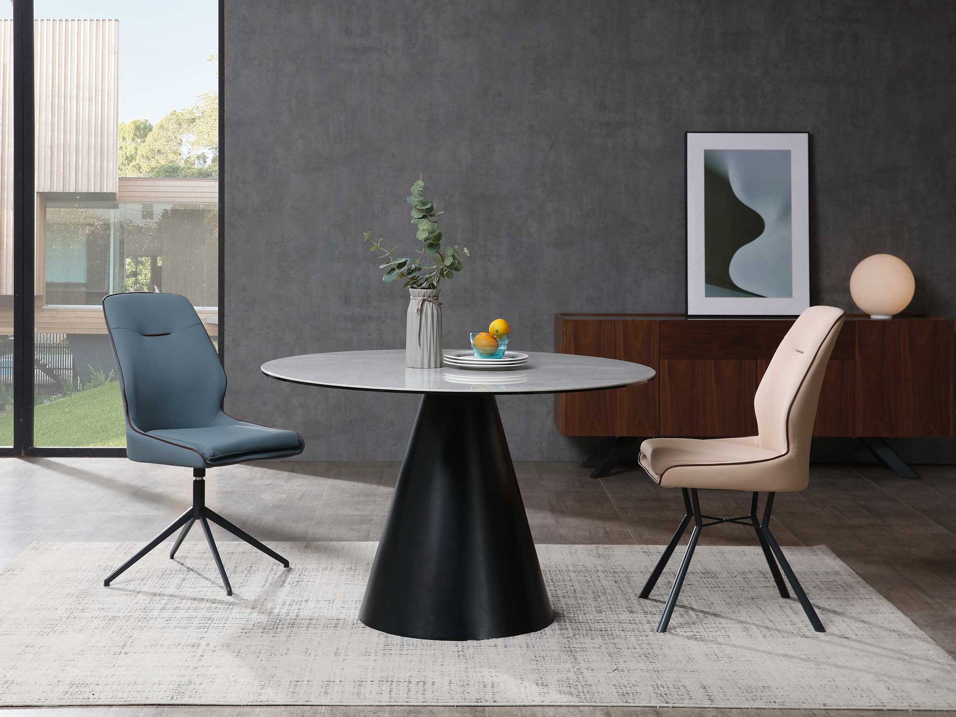 Luxury Modern Daisy Dining Table European Style for Villa