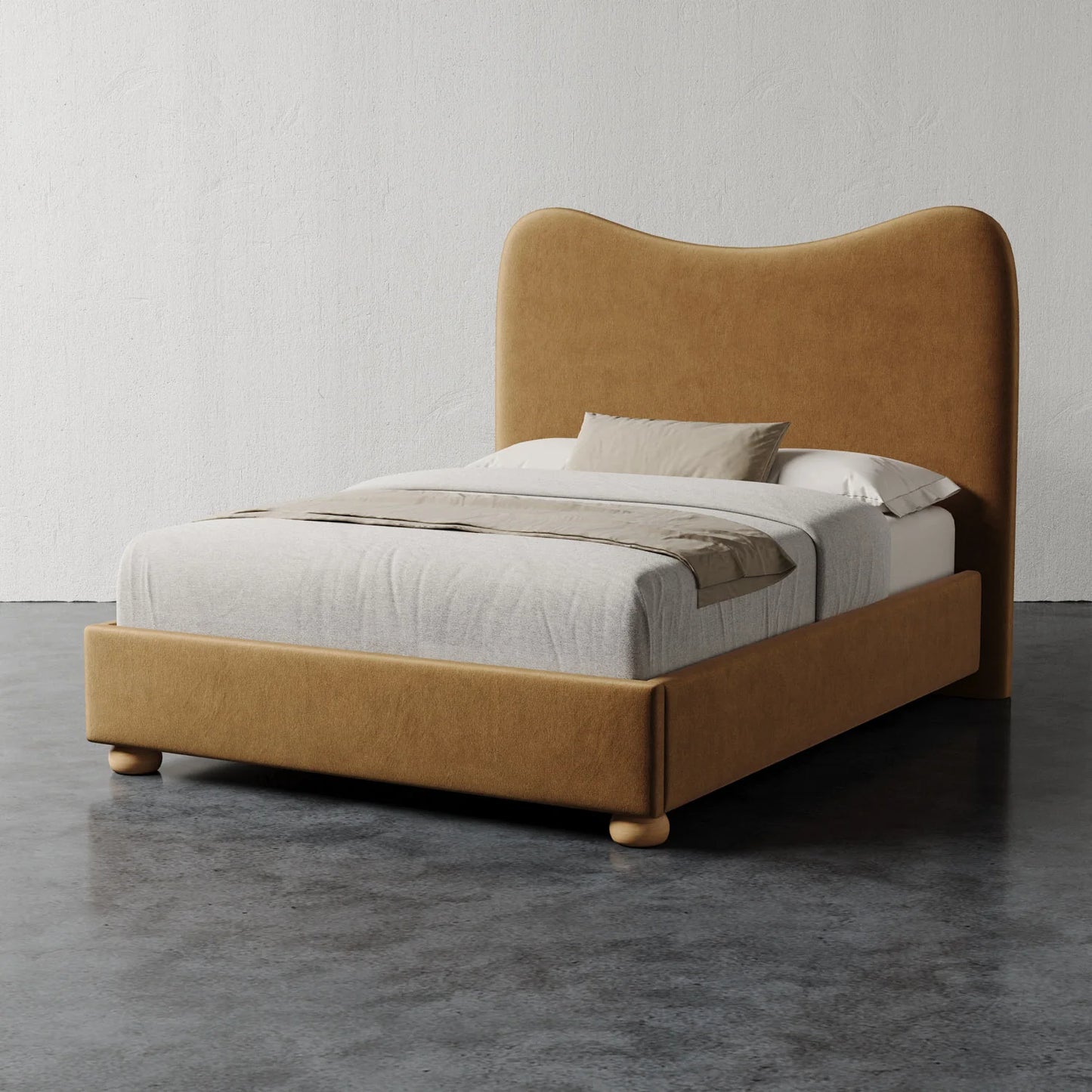 Luxury Modern Danielle Bed European Style for Villa