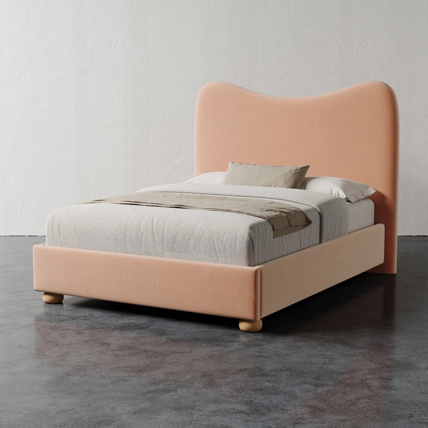 Luxury Modern Danielle Bed European Style for Villa