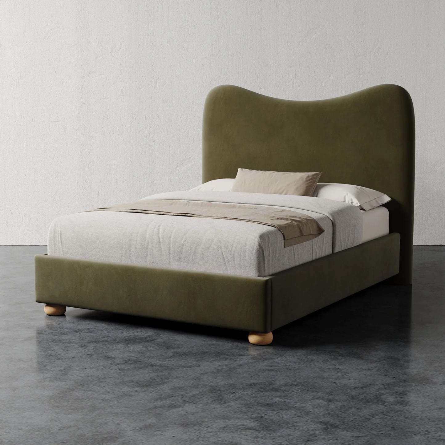 Luxury Modern Danielle Bed European Style for Villa