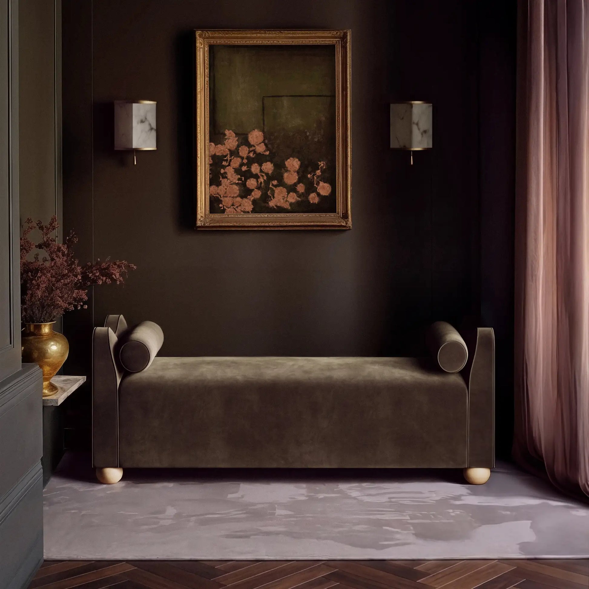Luxury Modern Danielle Bench European Style for Villa