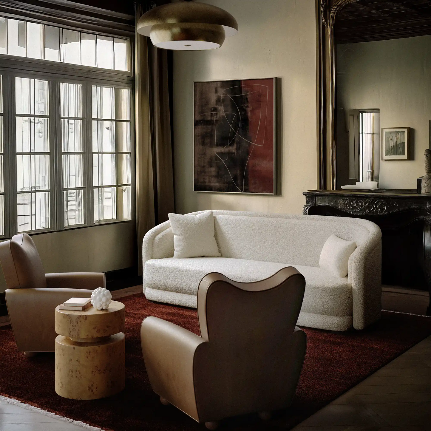 Luxury Modern Danielle Chair European Style for Villa