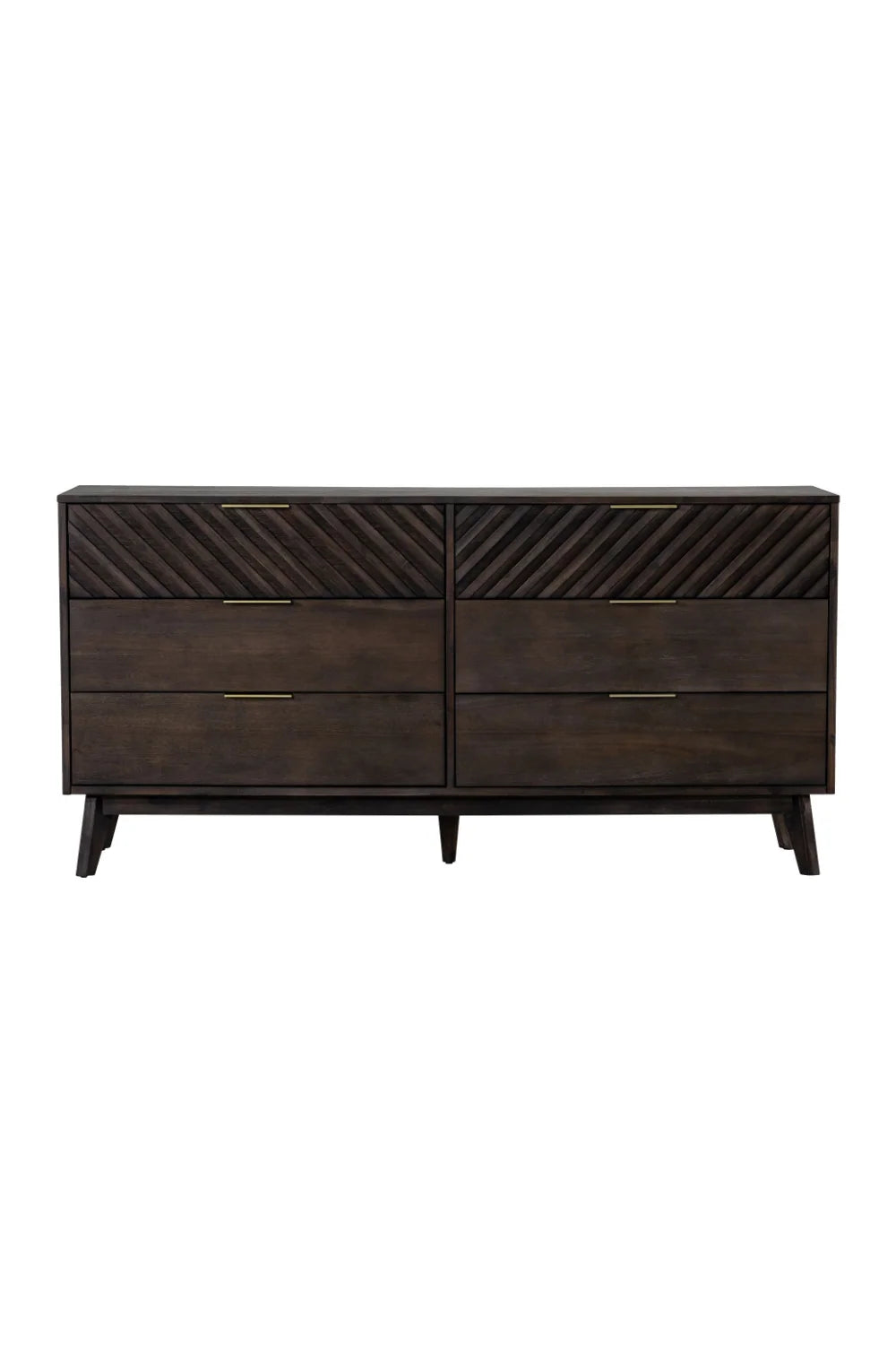 Luxury Modern Dark Acacia Chest European Style for Villa
