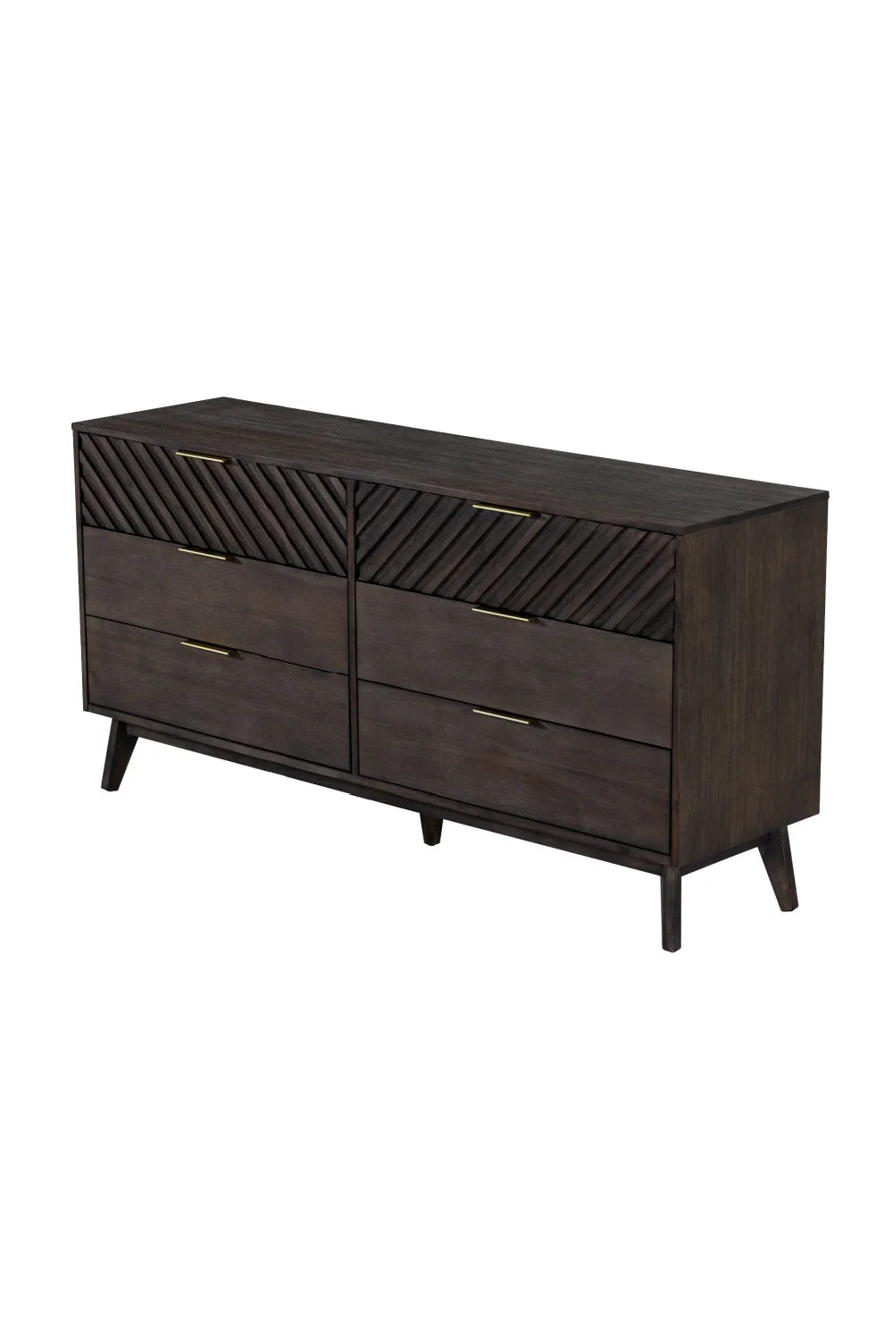 Luxury Modern Dark Acacia Chest European Style for Villa