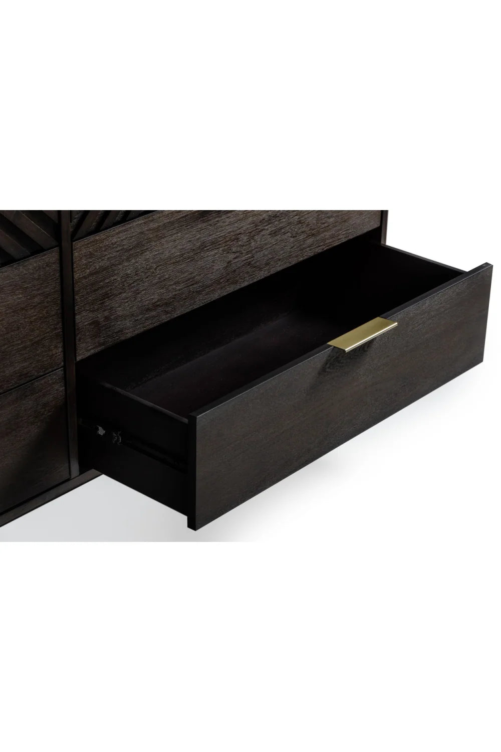 Luxury Modern Dark Acacia Chest European Style for Villa