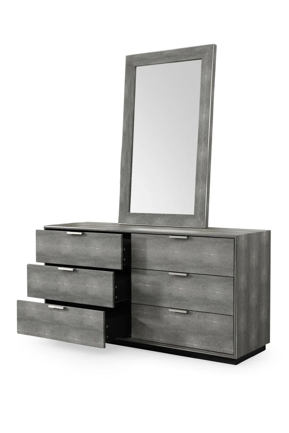 Luxury Modern Dark Shagreen Dresser European Style for Villa