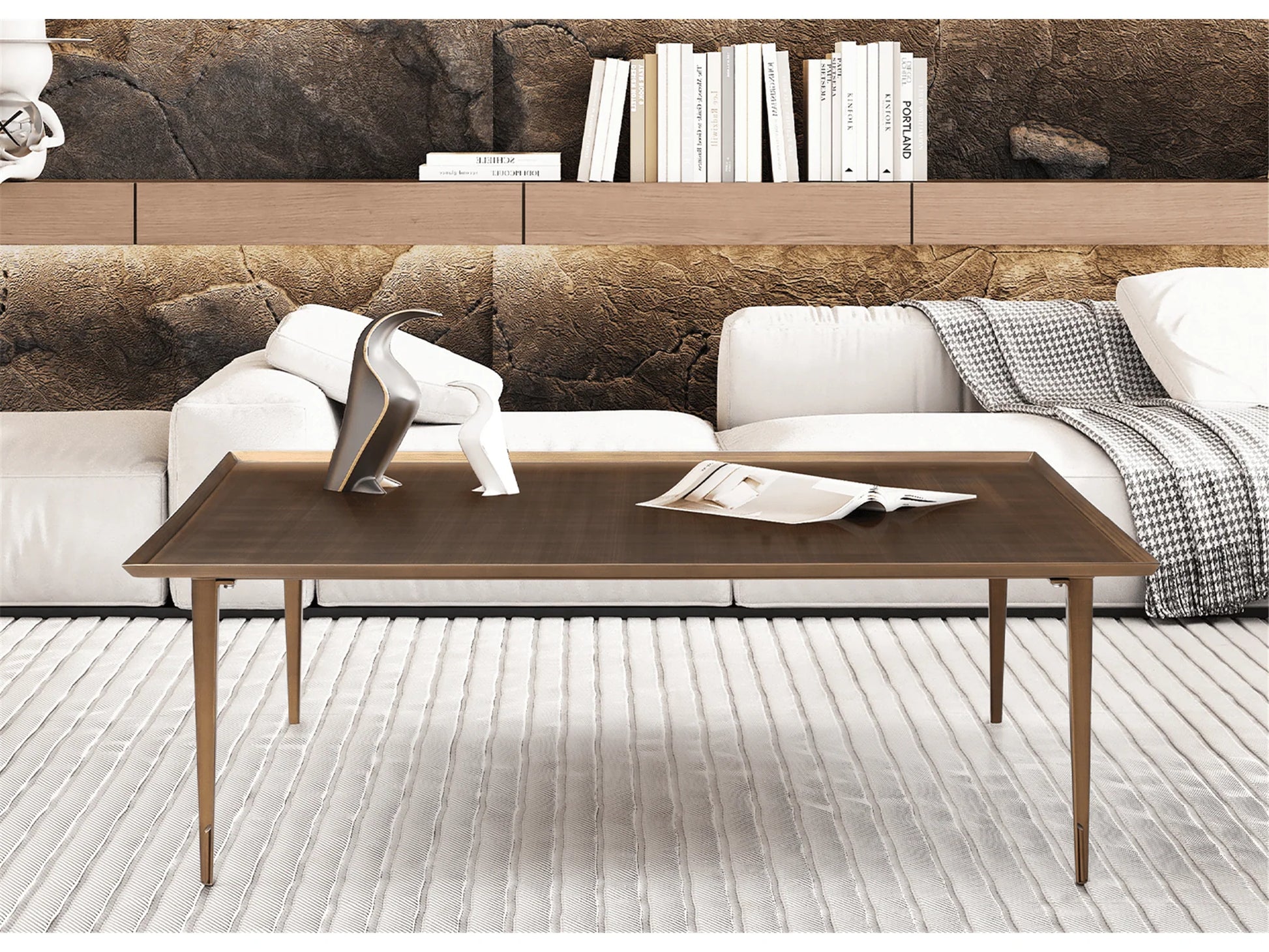 Luxury Modern Darla Coffee Table European Style for Villa