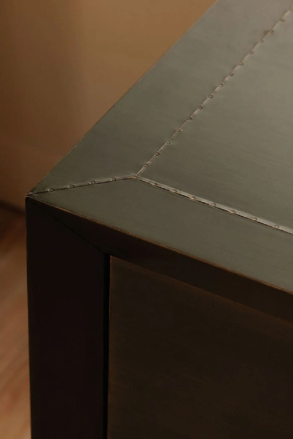 Luxury Modern Dawson 2-Drawer Nightstand European Style for Villa