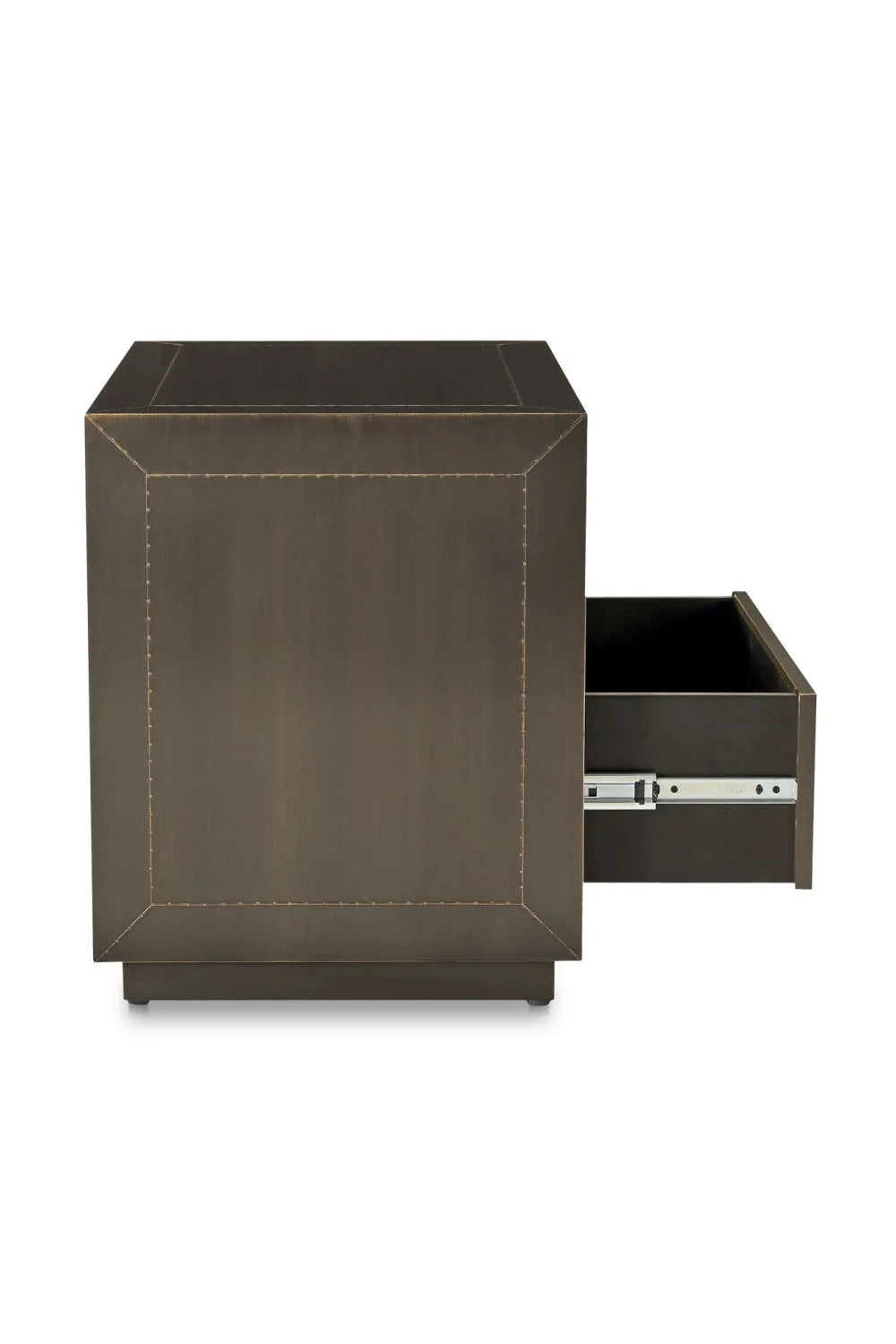 Luxury Modern Dawson 2-Drawer Nightstand European Style for Villa