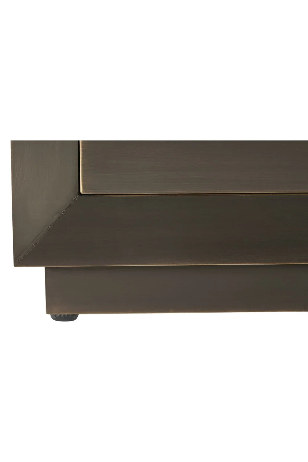 Luxury Modern Dawson 2-Drawer Nightstand European Style for Villa