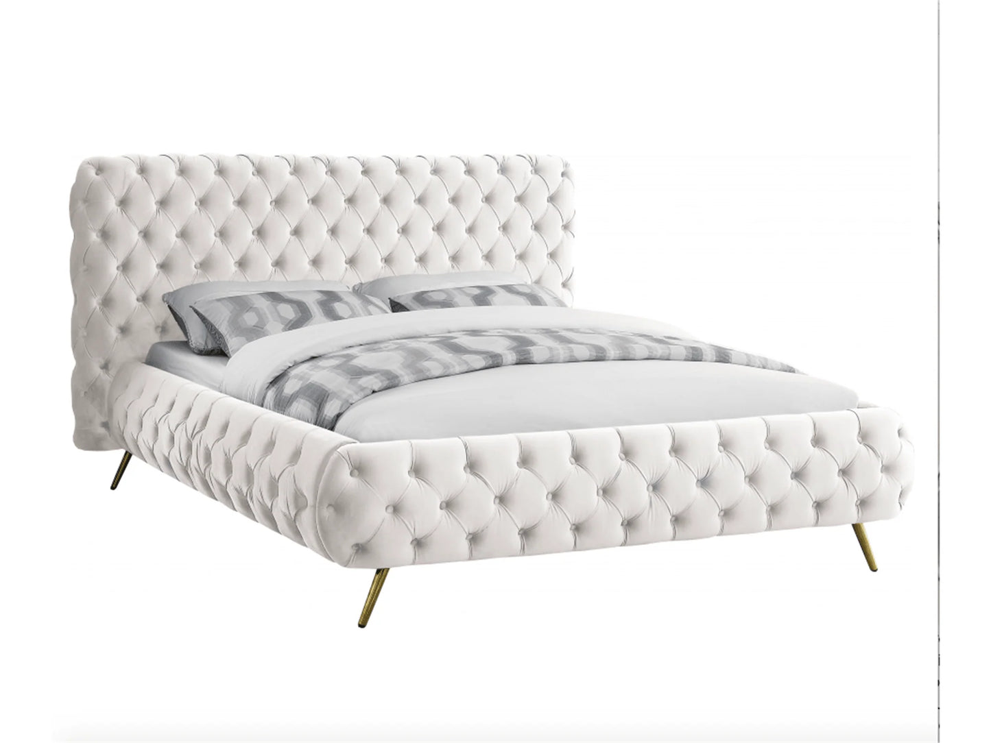 Luxury Modern Delani King Bed European Style for Villa