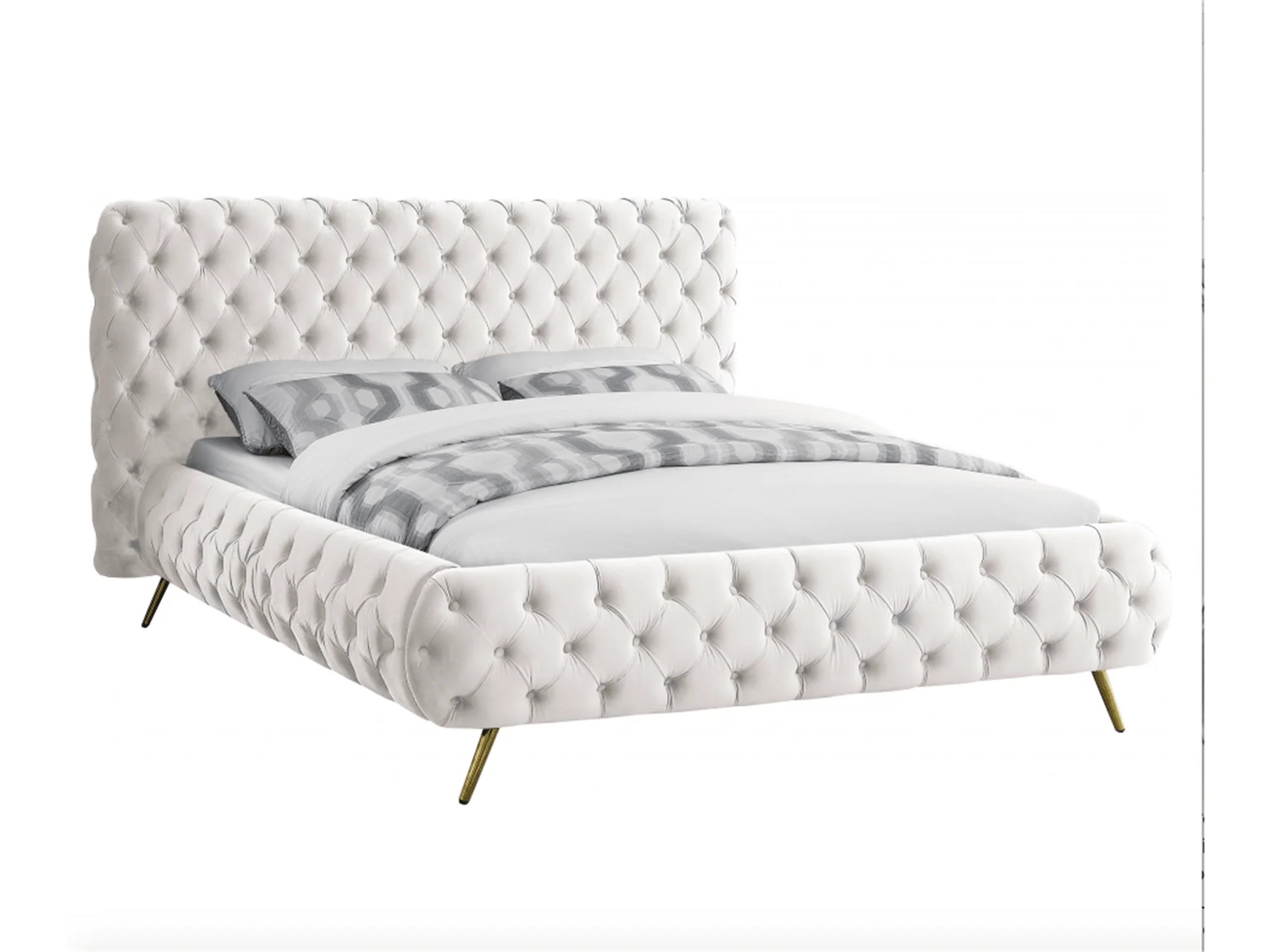 Luxury Modern Delani King Bed European Style for Villa
