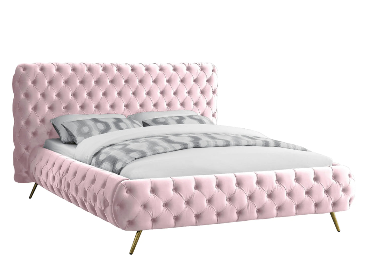 Luxury Modern Delani King Bed European Style for Villa