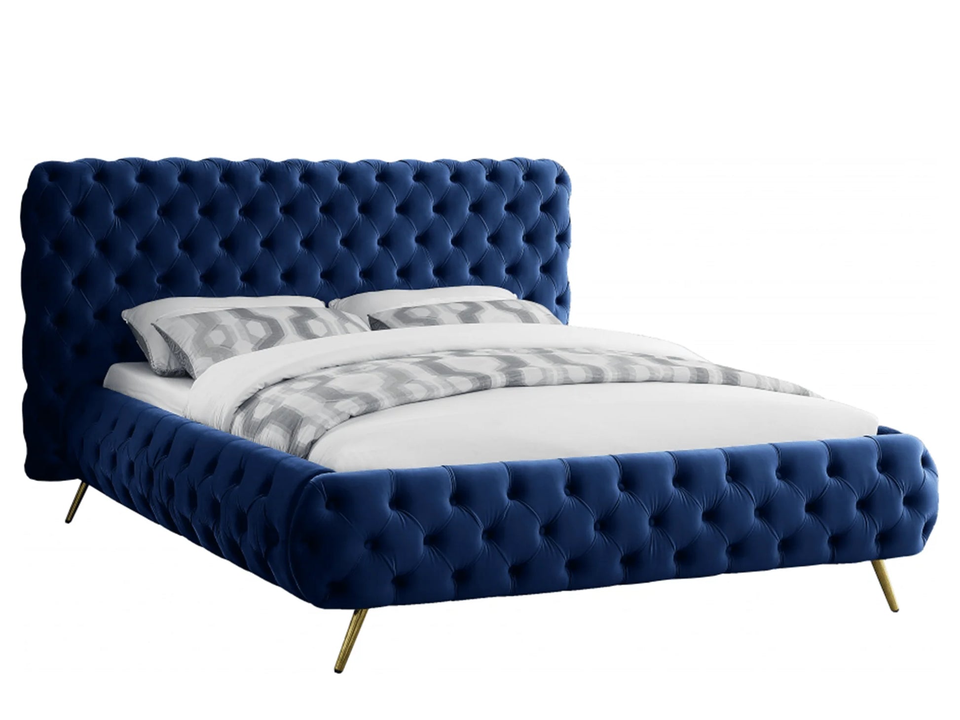 Luxury Modern Delani King Bed European Style for Villa