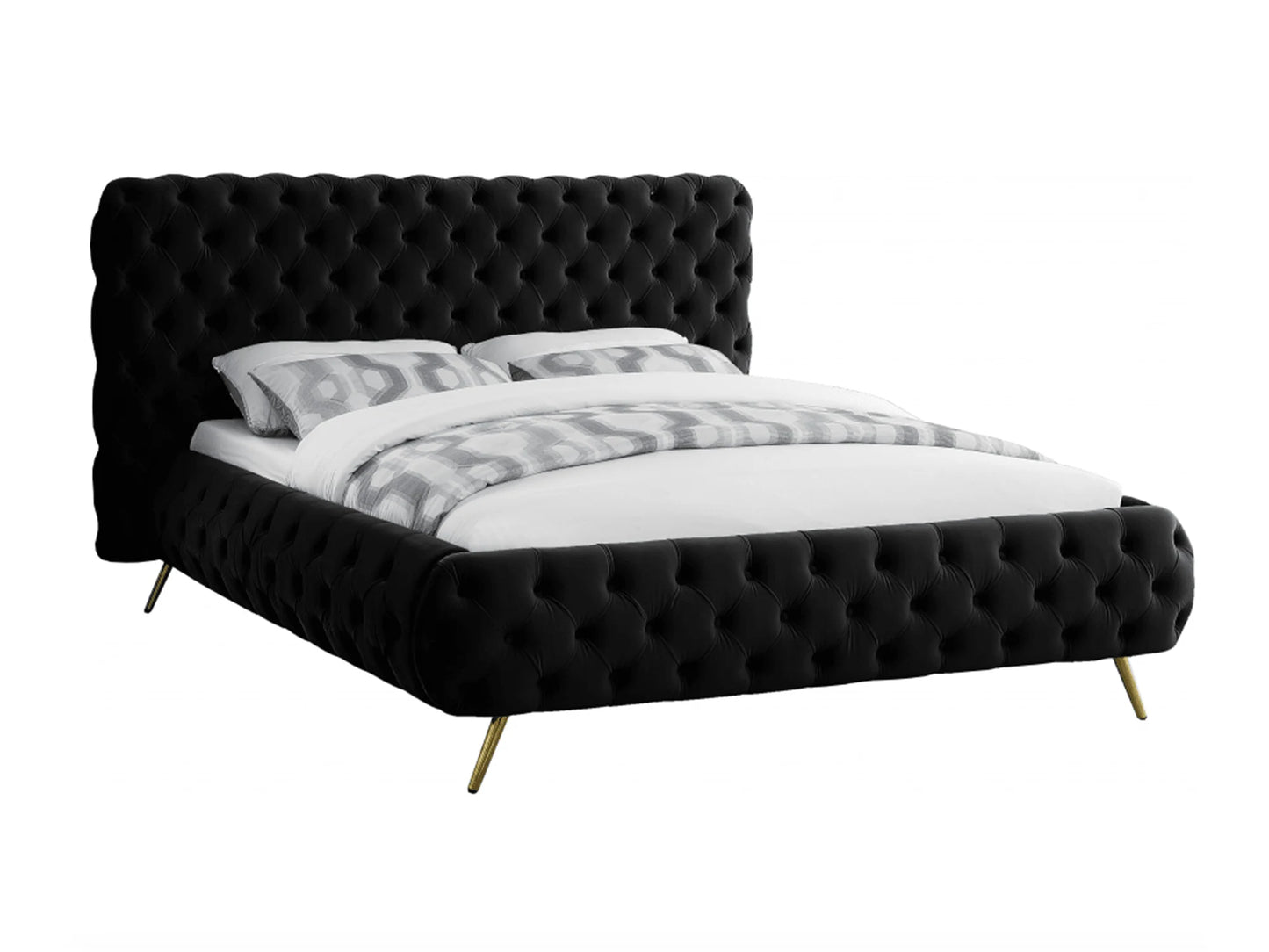 Luxury Modern Delani King Bed European Style for Villa