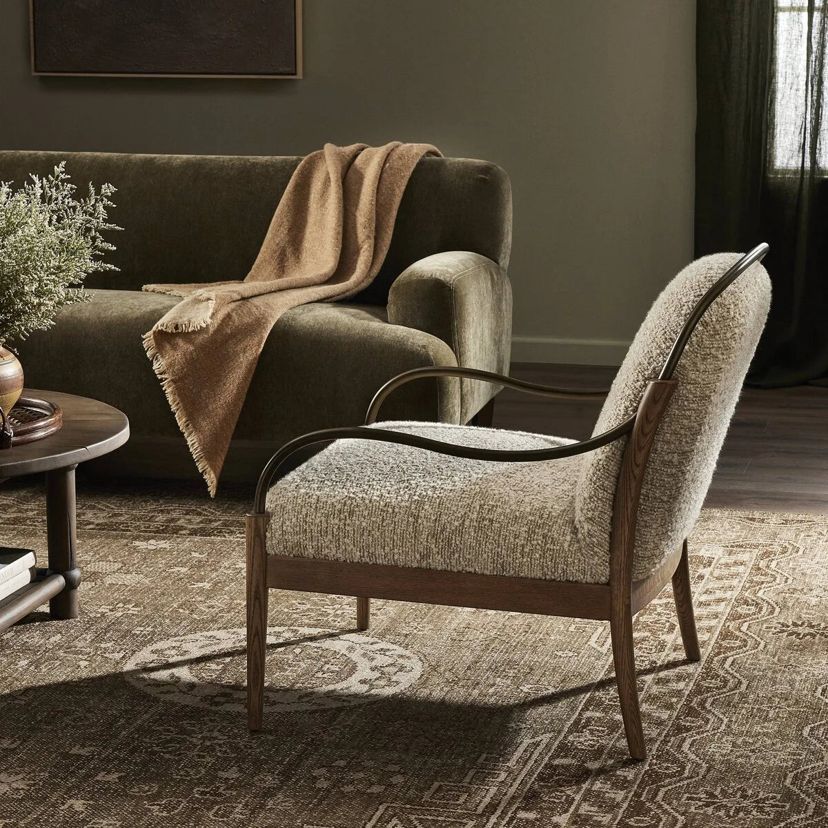 Luxury Modern Demi Chair European Style for Villa