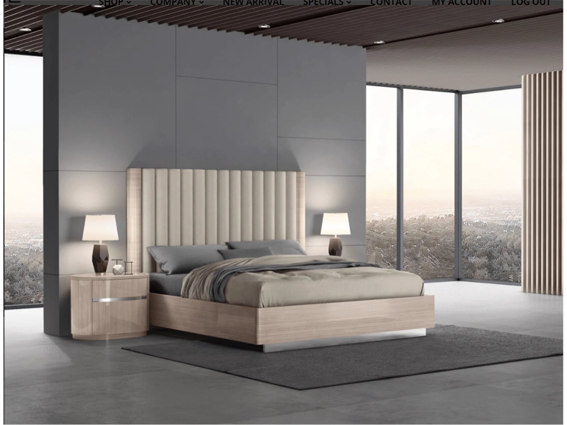 Luxury Modern Dorothy Bedroom Set European Style for Villa