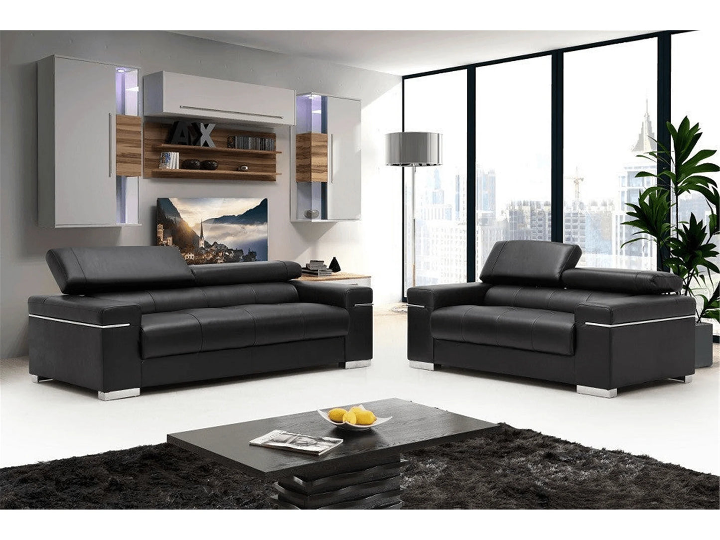 Luxury Modern Downtown Sofa European Style for Villa