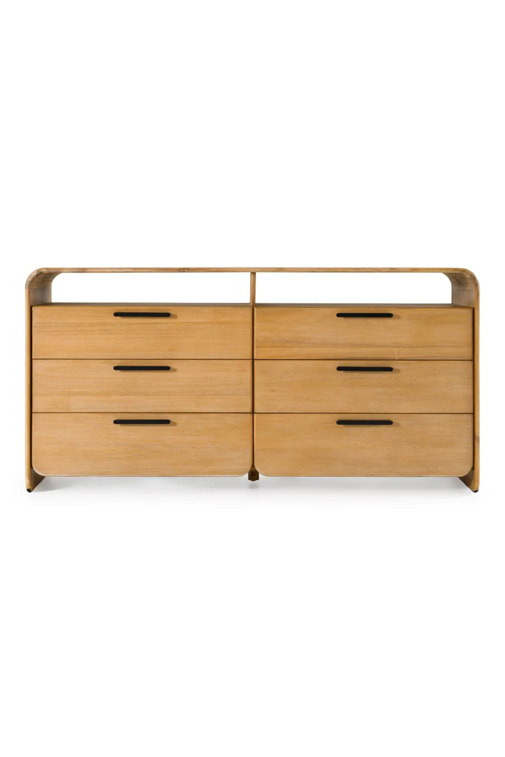 Luxury Modern Dresden 6-Drawer Dresser European Style for Villa