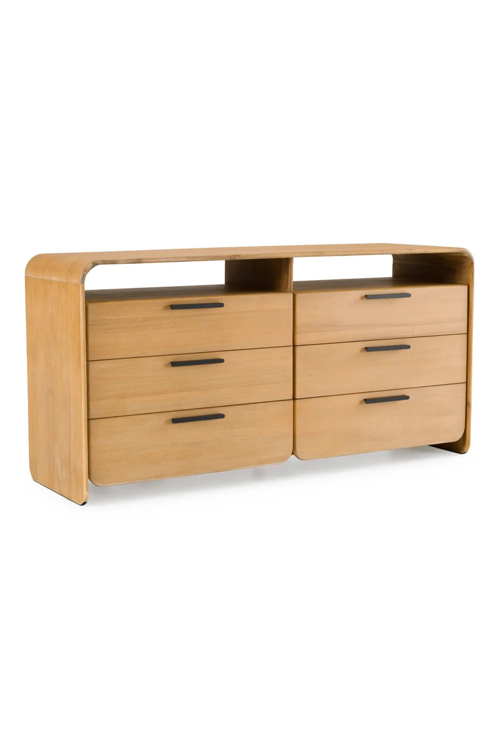 Luxury Modern Dresden 6-Drawer Dresser European Style for Villa