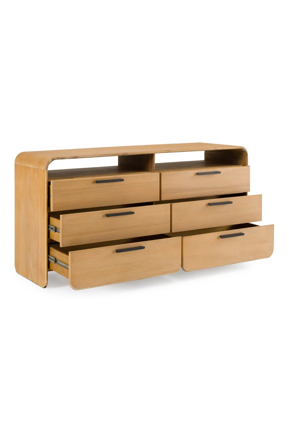 Luxury Modern Dresden 6-Drawer Dresser European Style for Villa