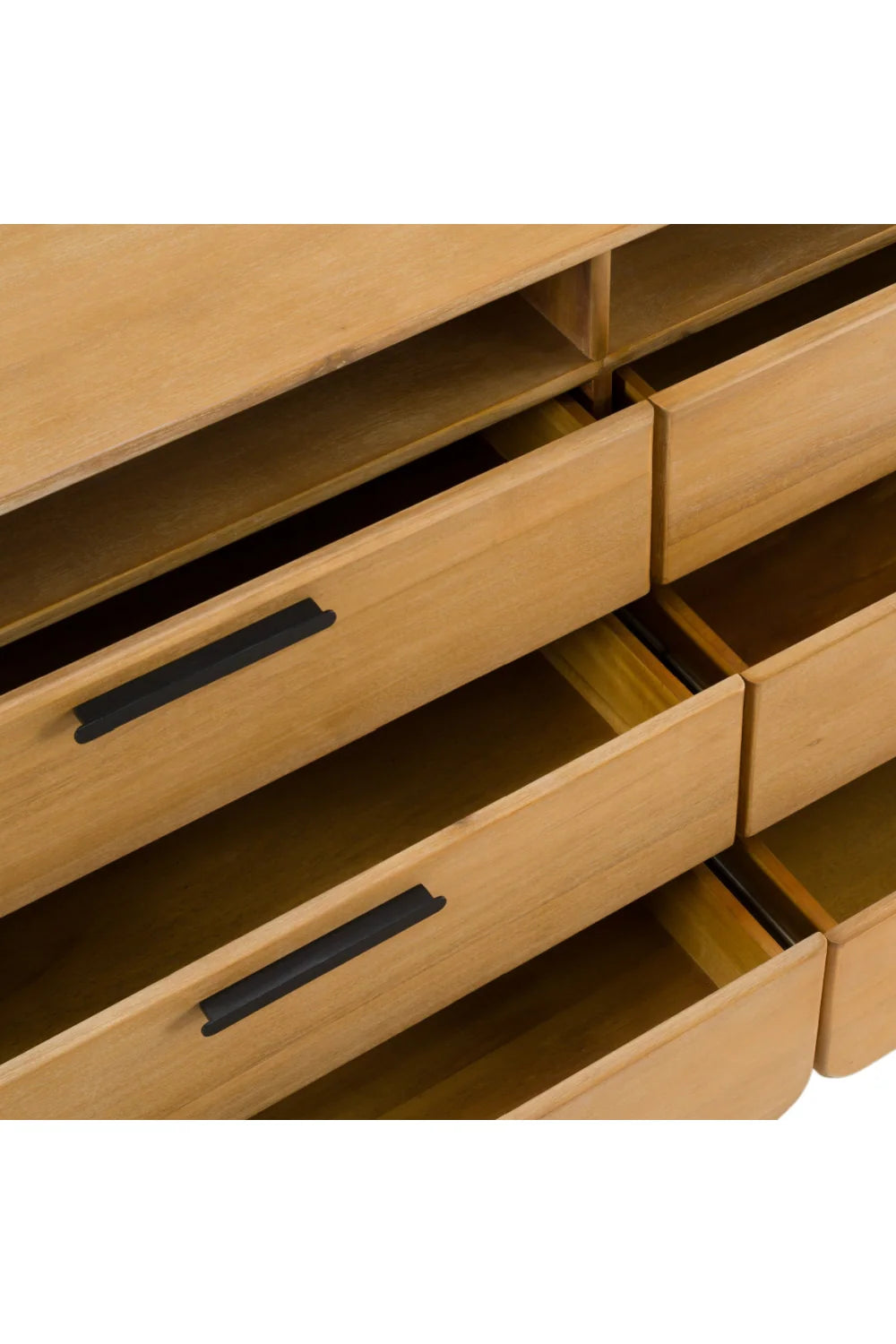 Luxury Modern Dresden 6-Drawer Dresser European Style for Villa