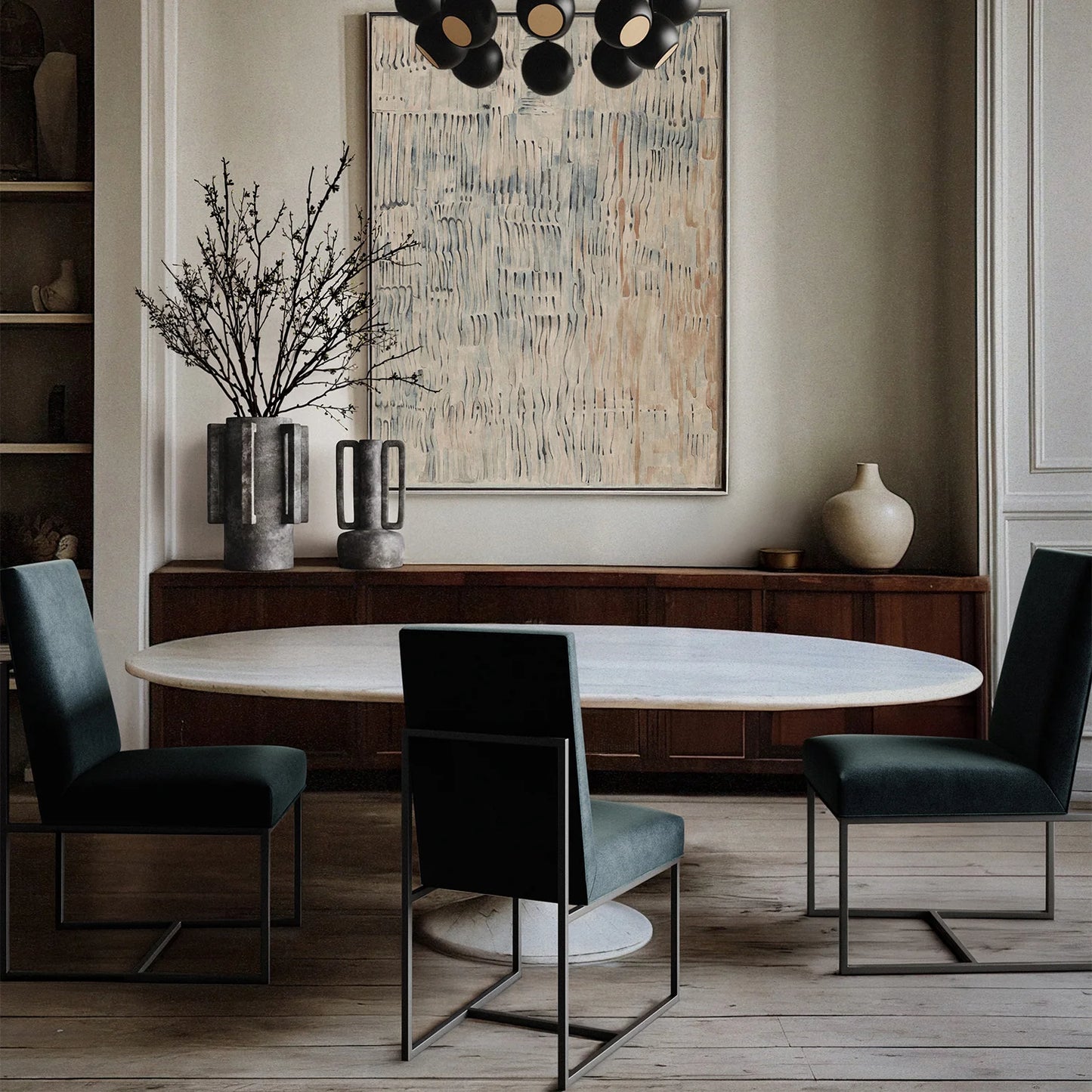Luxury Modern Dupont Dining Chair European Style for Villa