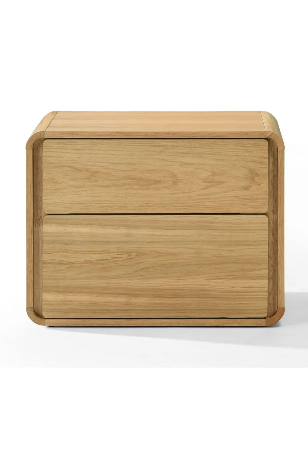 Luxury Modern Dustin Solid Wood Nightstand European Style for Villa