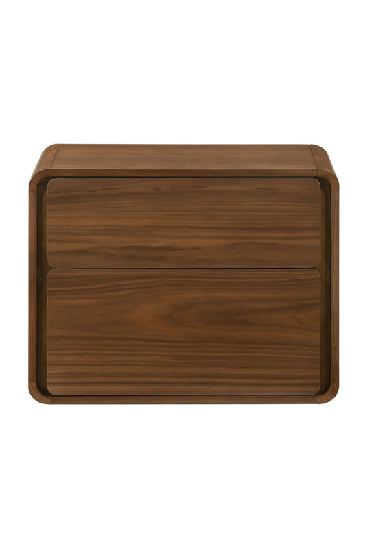Luxury Modern Dustin Wood Nightstand European Style for Villa