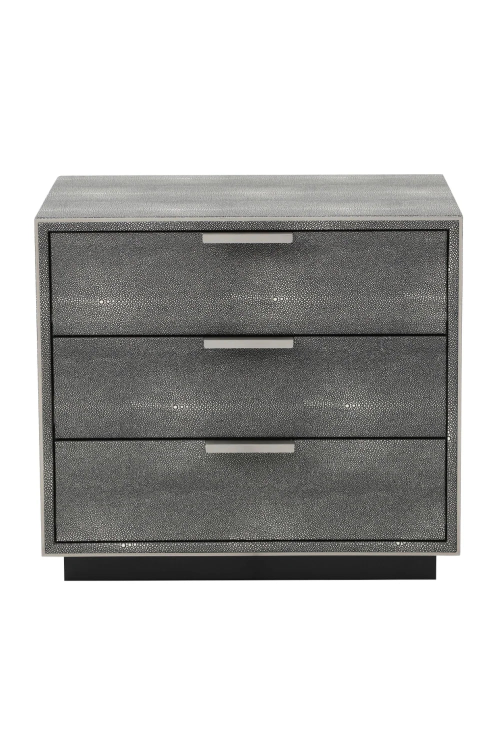 Luxury Modern Dynasty 3-Drawer Nightstand European Style for Villa