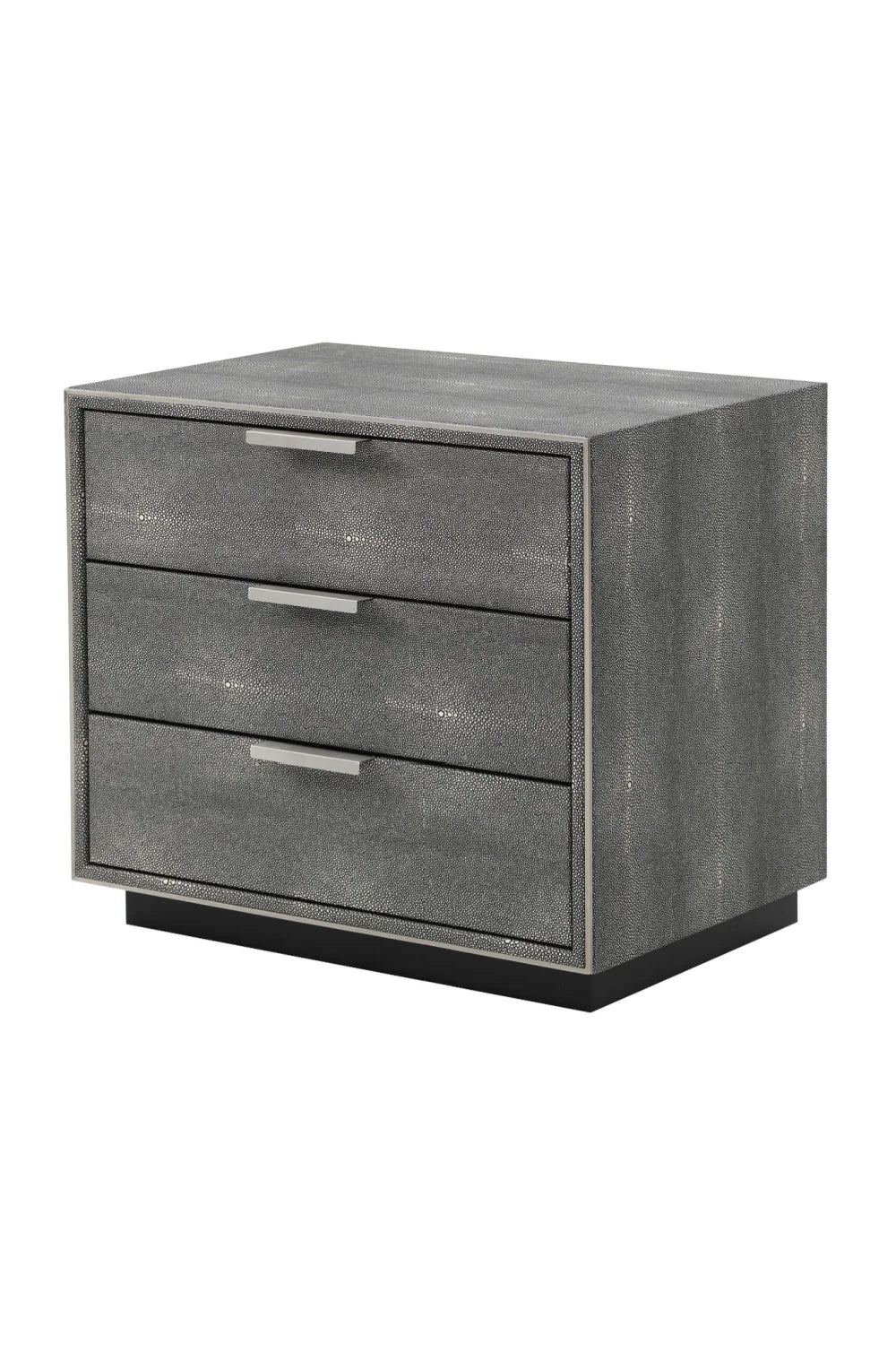 Luxury Modern Dynasty 3-Drawer Nightstand European Style for Villa